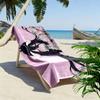 Albedo Print Beach Towel, Large Soft Quick Dry Towel for Beach Camping Swimming