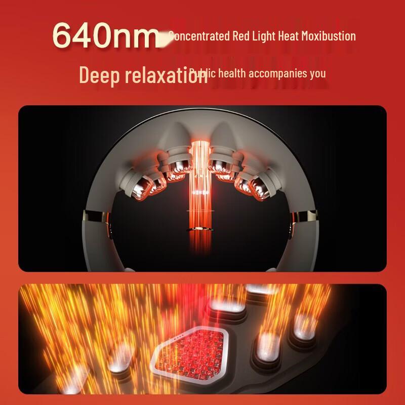 SKG Foldable Neck Massager with Heat Therapy (Wang Yibo Edition) CN plug (adapter included)