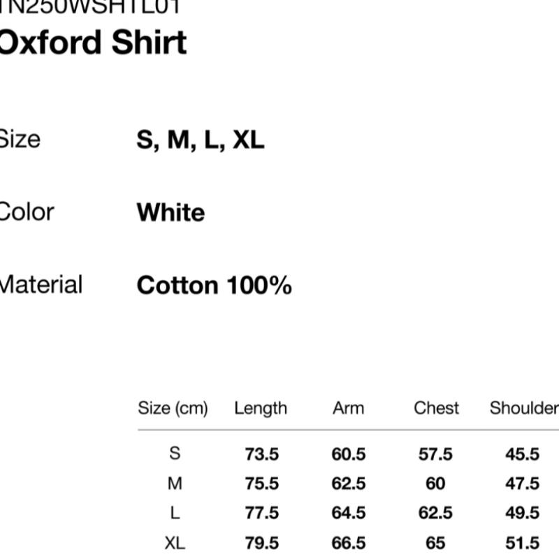 ThIs Is Never That Oxford Shirt White