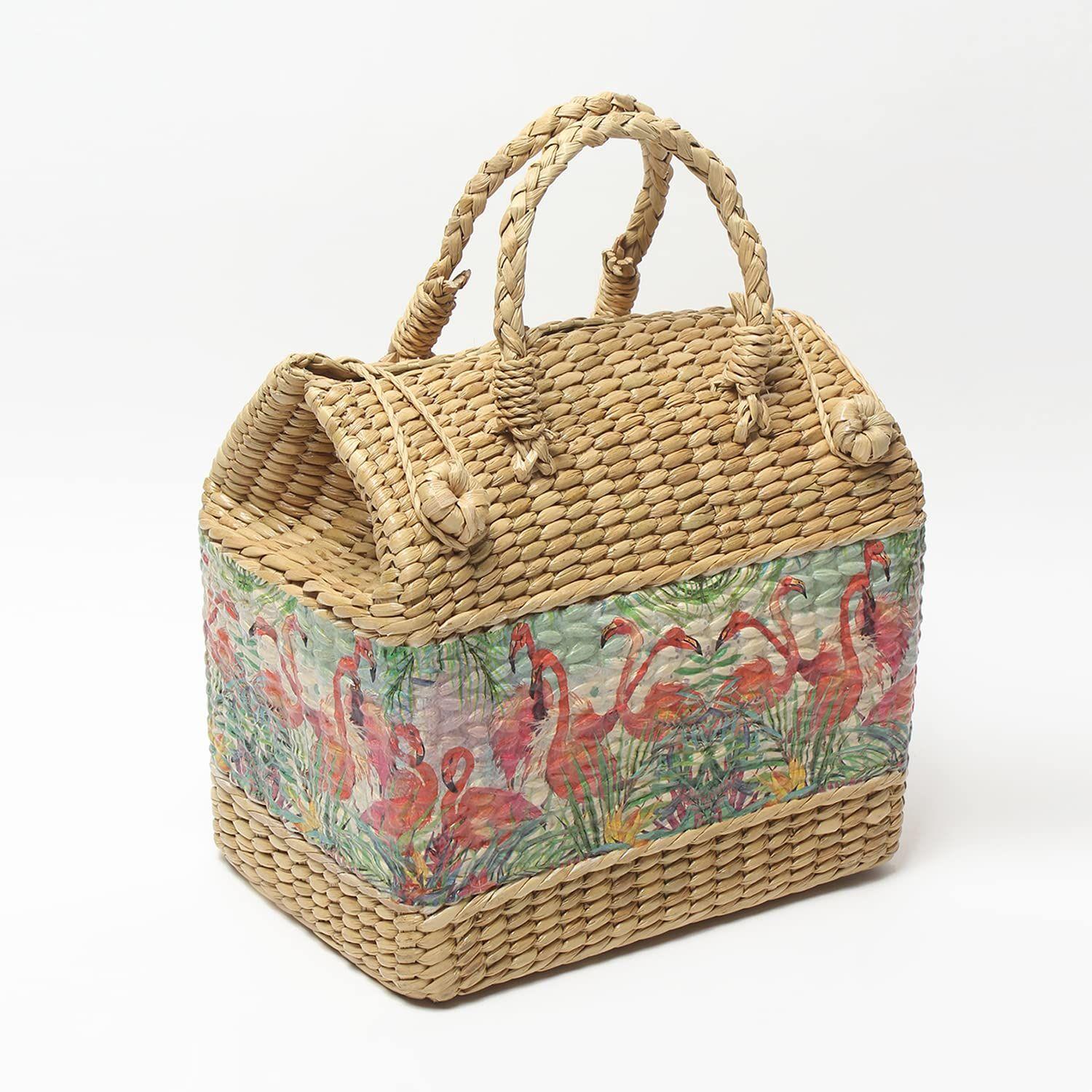 

Корзины для пикника в Индии | Обеденная корзина | Корзина из тростника или джута | Тростниковая корзина для подарков | Плетеные корзины (Многоцветный 4)