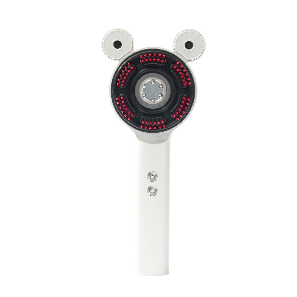 

Therapy Hair Electric Spray Massage Combs Nano Atomization Oil Applicator Scalp Massaging Brush Red Blue Purple Light белый