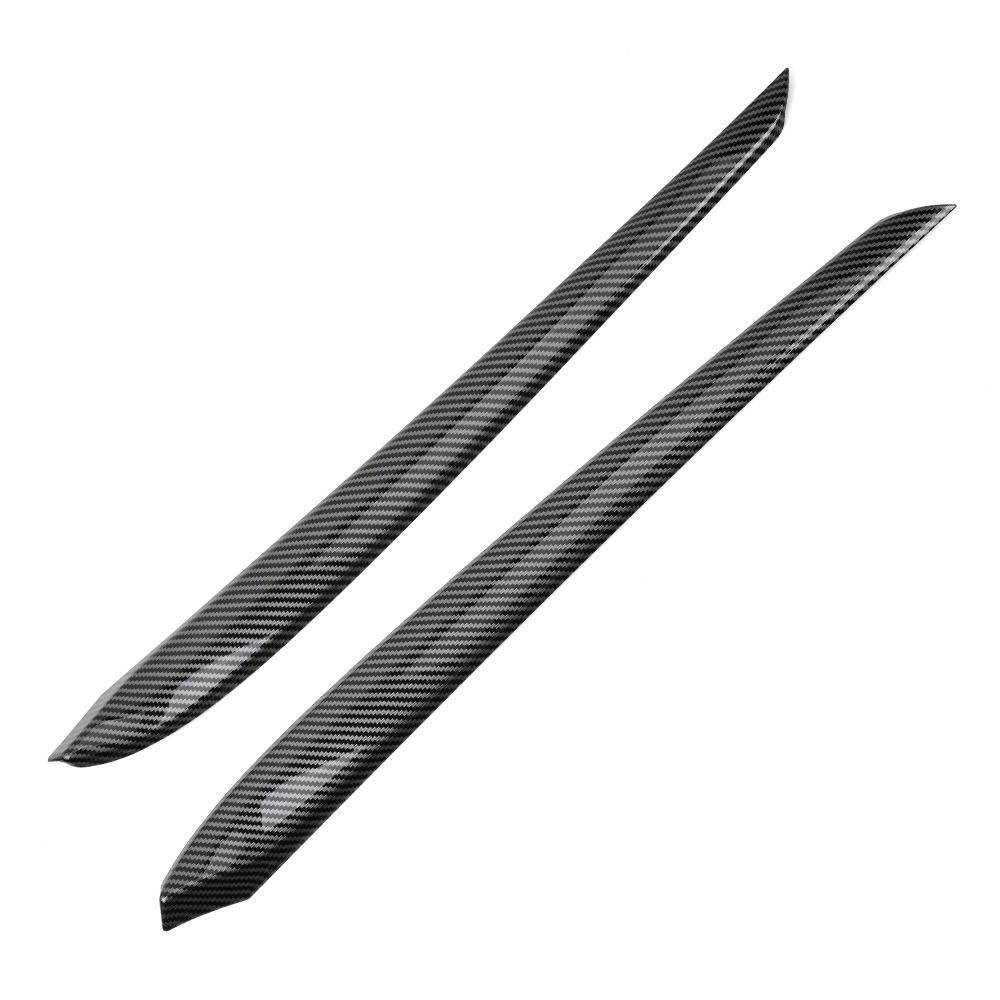 21-22 Model 3/Y Front Door Carbon Fiber Interior Trim Panel
