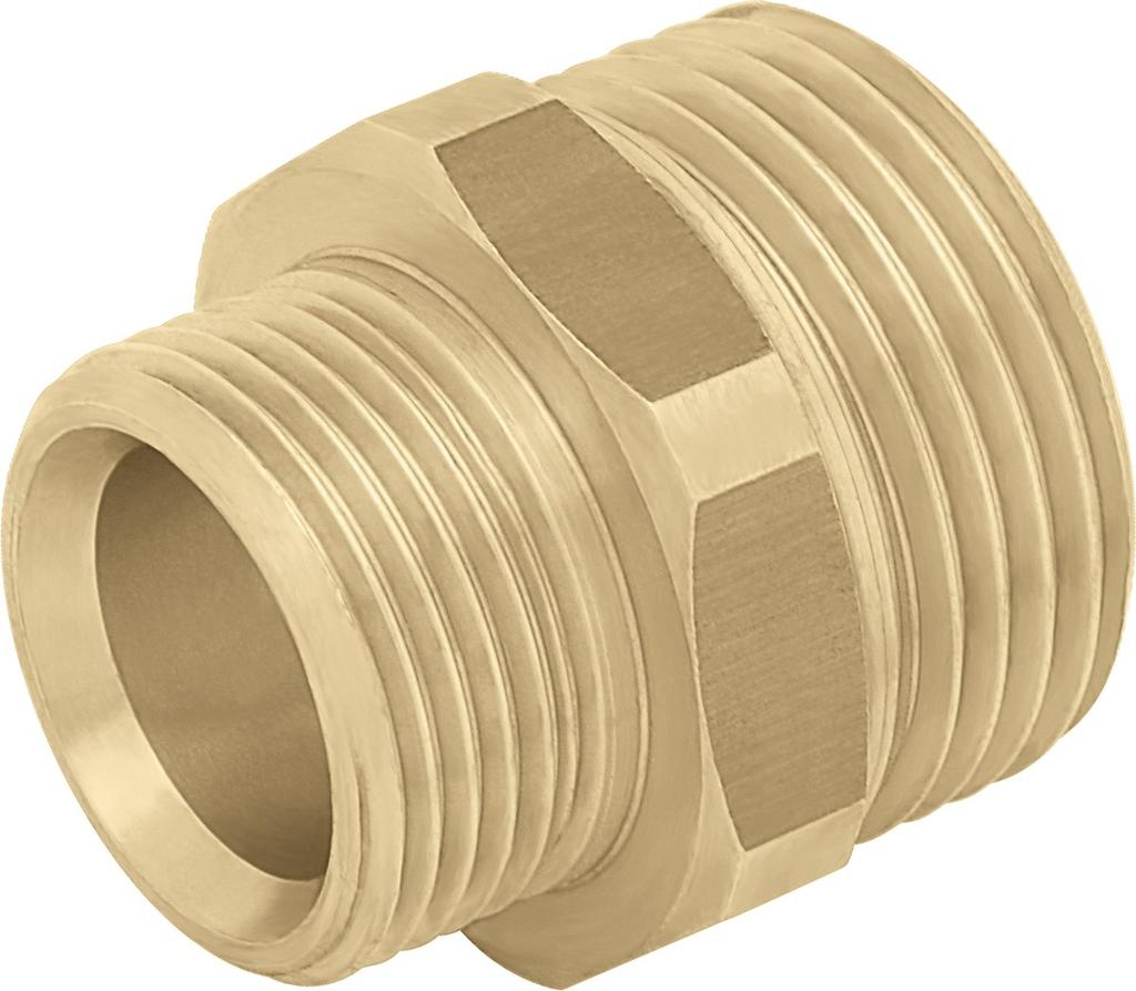 Brass Reducing Connector GZ - G3/4" X G1/2"