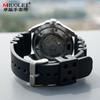 For Seiko Silicone Watchband Male No. 5 Water Ghost DAL0BP SKX007 SRPA21J1 Canned Red Teeth Diving 007 Abalone 22mm20 Black Blue