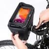 WILD MAN Cycling Front Frame Bag Touch Screen Bike Mobile Phone Handlebar Bags