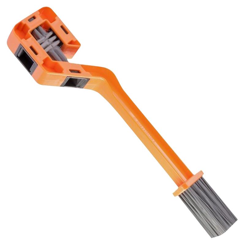 Motorcycle Chain Cleaning Brush Double Head Bike Gear Cleaning Brush Multifunction Portable for Motorcycle Bicycle