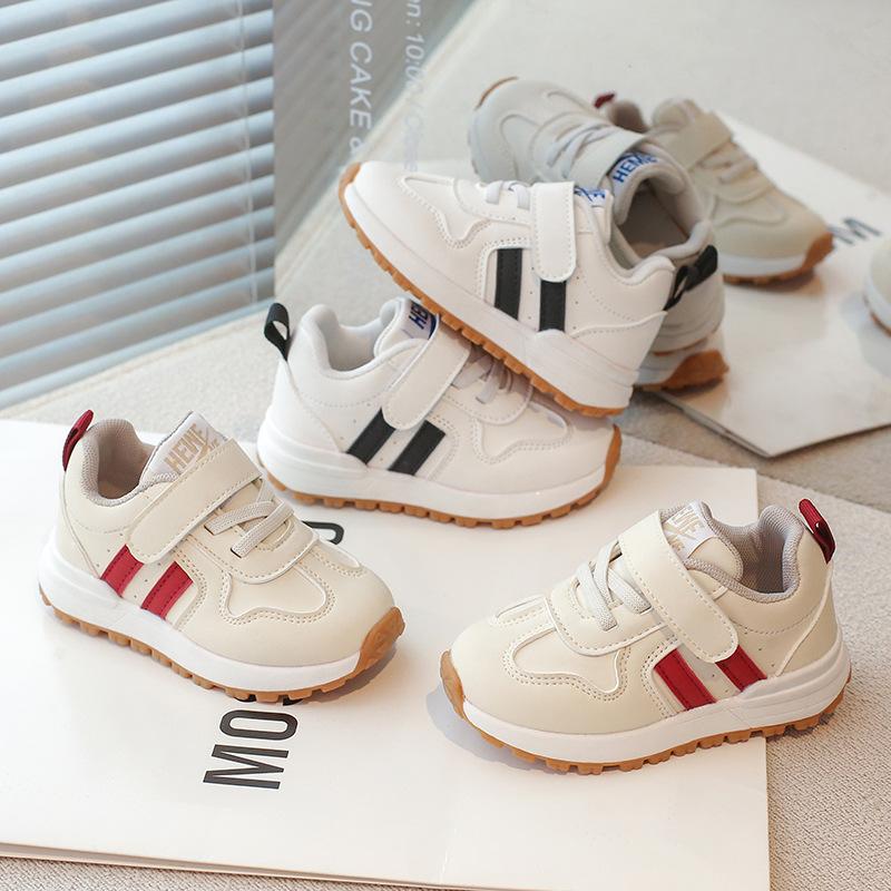 Baby sports shoes spring and autumn boys and girls shoes soft sole non-slip tide shoes Forrest Gump shoes versatile little white shoes