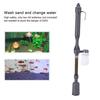 Aquarium Gravel Cleaner, Telescopic Fishing Vacuum Gravel Cleaner Electric Fax Vacuum Aquarium Siphon Water Changer Fishing Changer for