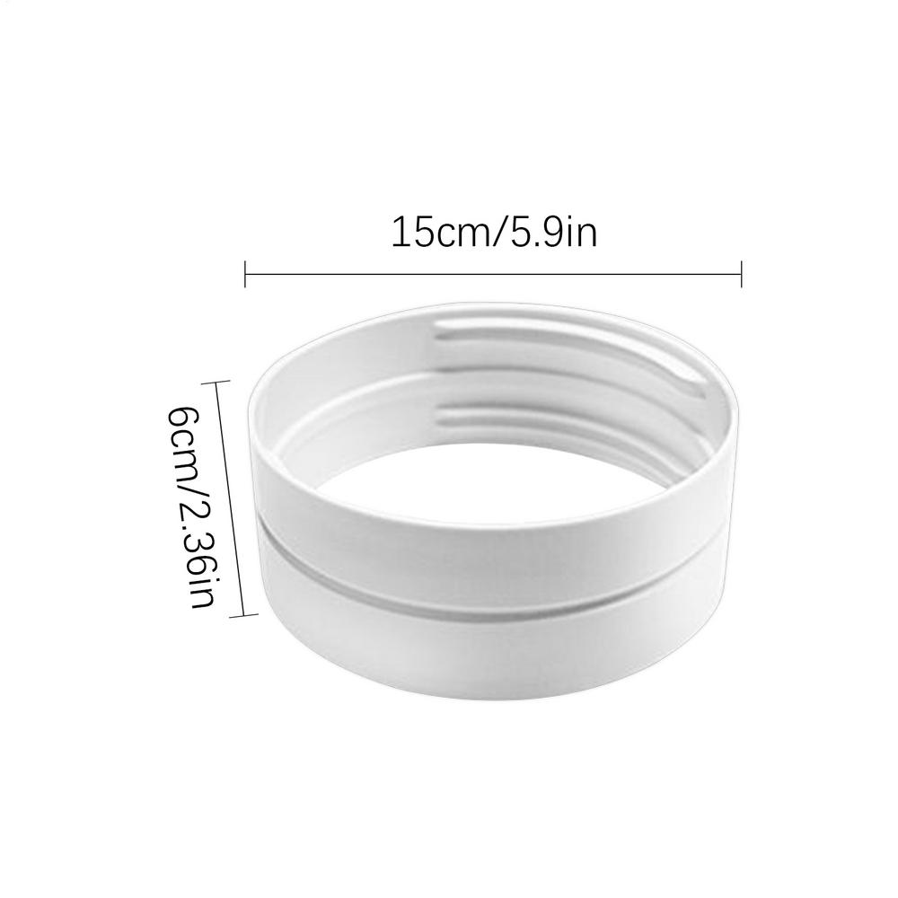 Portable Ac Exhaust Hose Coupler Air Conditioner Hose Connector Mobile 5.1in 5.9in Pipe Joint for Commercial Space Bedroom Duct