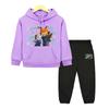 boy girls Hooded Sports Sets Zootopia 2 Casual hoodies Fleece Sweatshirt y2k sudadera pullover+Pant kids boutique clothes