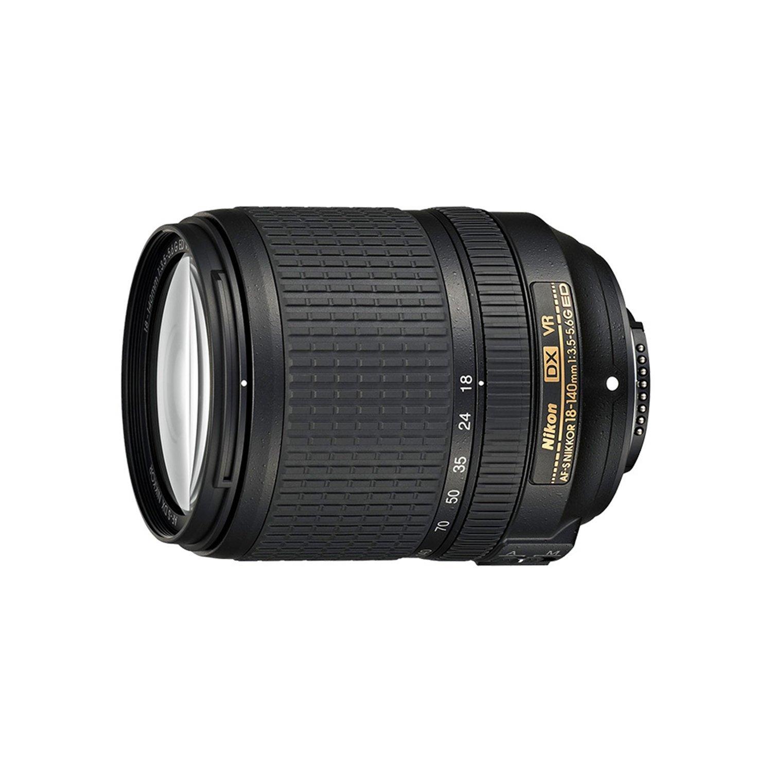 

Зум-об’єктив Nikon із великим збільшенням DX NIKKOR ED VR лише для формату Nikon DX AF-S 18–140 мм f/3,5–5,6G [елемент]