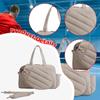 Tennis Tote Bag Lightweight with Wet Pocket with Shoe Compartment Spacious Polyester Pickleball Bag Carry Weekender Duffel