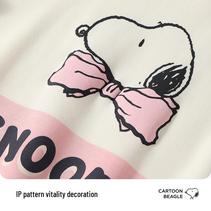 SNOOPY Girls' Hoodie & Sweatpants Set