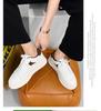 2025 Harajuku Style Thick-Soled White Sneakers for Men - Casual Sport Ulzzang