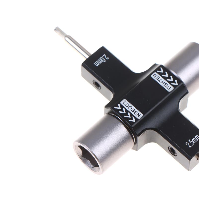 M5 Ratchet Wrench Screw Nut 1.5-2.5MM Hex Driver for RC Propeller Motor Quick Change Assembly