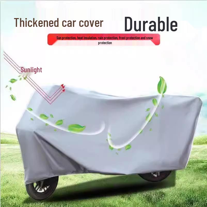 Waterproof Universal Electric Car, Motorcycle, and Bicycle Cover – Dustproof, Windproof, Sunshade, and Rainproof.