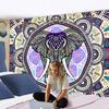 Mandala Elephant Tapestry Wall Hanging Bohemian Indian Abstract Psychedelic Pattern Printing Background Cloth Home Decor