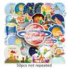 50Pcs Cartoon Le Petit Prince Graffiti Stickers Decals Suitcase Laptop Computer Water Cup Guitar Decoration Diy Kid Classics Toy