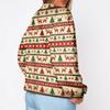 Women's Trendy Christmas Print Crewneck Sweatshirt Lightweight Casual Pullover Top