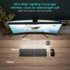 Quntis Desk Light Monitor Light Bar Light Wireless Remote Control Automatic Dimming 1200 Lux High Color Rendering Compatible with Curved USB Monitor