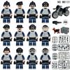 Mobile Truppen Motorrad 8131 Militär Minifiguren Kinder Zusammenbauen Kleine Partikel Baustein Spielzeug