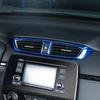 For Honda CR-V CRV 2017-2022 Bule Center Air Outlet Vent Frame Cover Trim