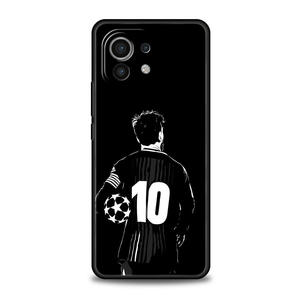 Fußball 10 Spieler Handyhülle Cover für Xiaomi Mi 17 Pro Max 15 14 13 12 11 Ultra 15T 14T 13T 12T 11T Pro Lite Weiche TPU Hülle
