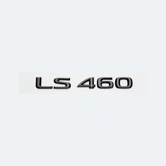 Vordere oder Seitliche oder Hintere Kofferraumplakette ABS-Aufkleber für Lexus F SPORT LS LS350 LS400 LS460 LS460L LS500 LS500h LS600hL Plakettenaufkleber