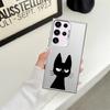 Cute Lucky Cat Case for Samsung Galaxy S25 S20 FE S22 Ultra S24 FE S25Edge S23 S21 Note 20 Ultra Phone Cover