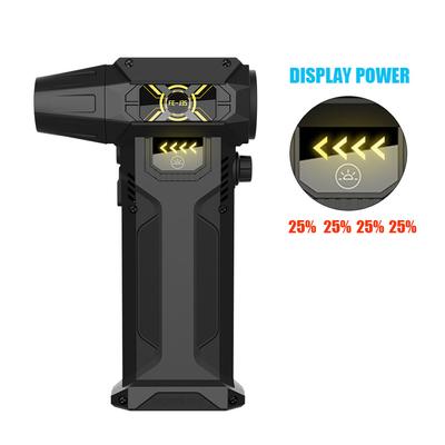 130000RPM Mini Turbo Jet Fan Electric Air Duster Adjustable Wind Speed Turbo Violent Blower Rechargeable With Light Car Cleaning