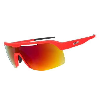 Goodr Sunglasses Series Lightweight Polarized UV Protection Running Shin Splint Inferno Bolt-G Women's Men's Dante's