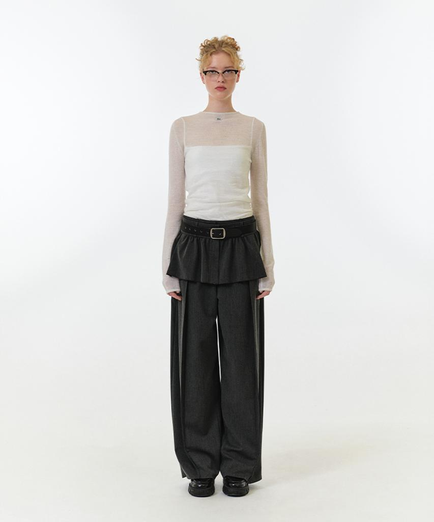 GROVE Juliet Mohair Knit (White)