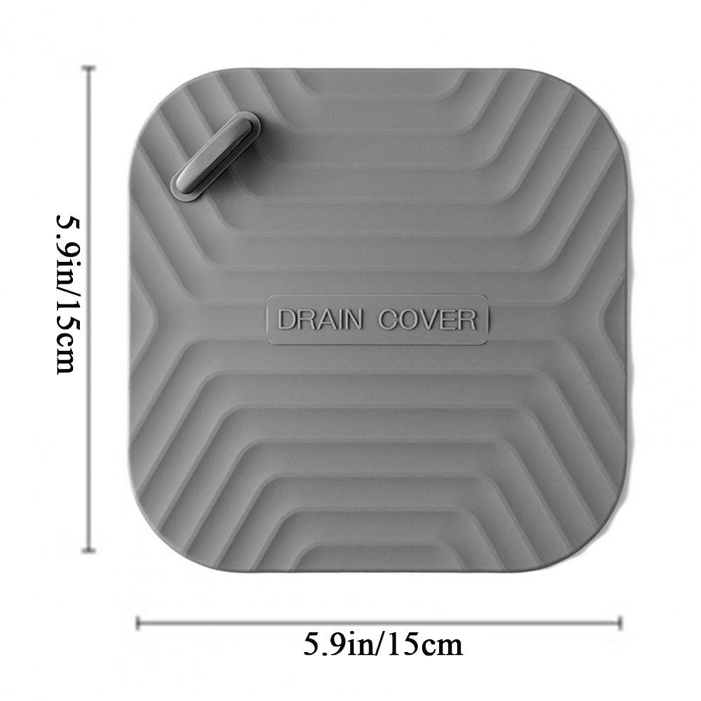 Kitchen Bathroom Accessories Insect-proof Deodorant Pad Water Stopper Sink Strainer Drain Cover