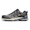 SALOMON XA Pro 3D V9 GTX Round Toe Lace-Up Waterproof Supportive Traction Low-Top Outdoor Functional Shoes Men Shoes Blue Gray 472706