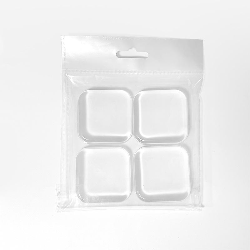Transparent Silicone Anti-Collision Pad for Door Handles and Cabinets - Removable & Traceless.