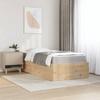 VidaXL Bed with Mattress 90x190 Cm Solid Pine Wood, Bedroom Furniture, Wooden Bed, Pallet Bed, Bed Base, Bed 3281955