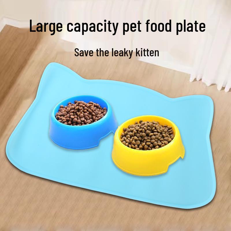 Silicone Non-slip Waterproof Pet Dining Mat for Cats and Dogs