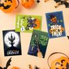Halloween Themed Horror Ghost Pumpkin Pattern Paper Postcard Decor Party