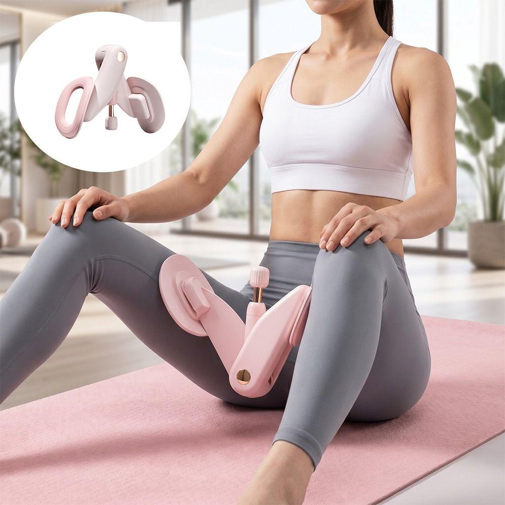 Non-Slip Pelvic Floor Muscle Training Device Adjustable Resistance Leg Clipping Device Women Use