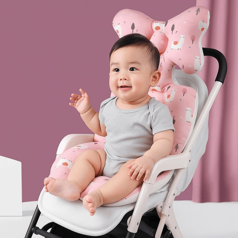 Soft Baby Pram Seat Mat Comfortable Dining Chair Cotton Pad  High Chair Trolley