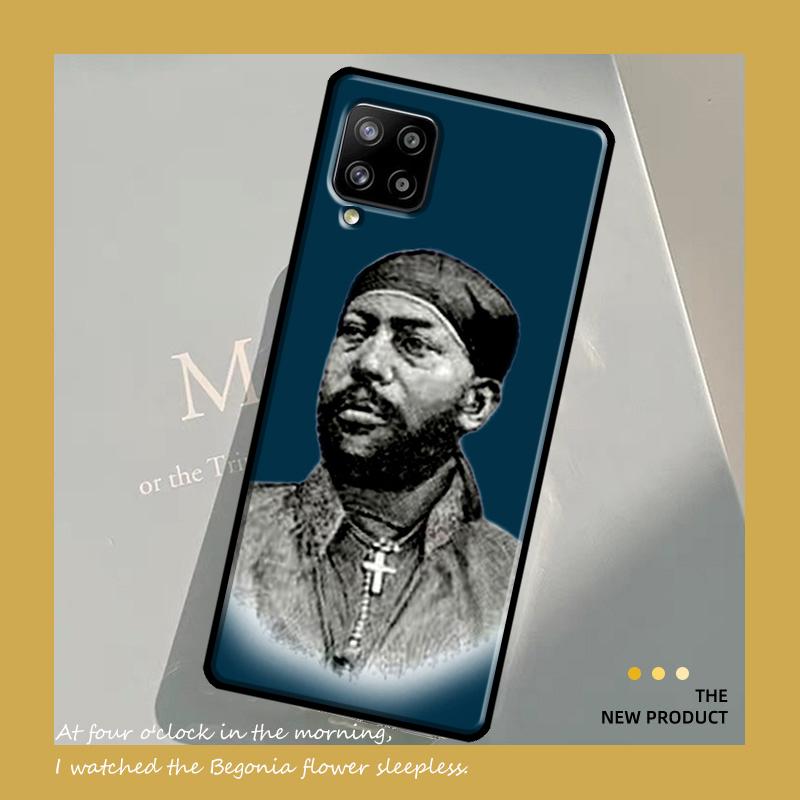 Emperor Menelik II of Ethiopia Case For Samsung Galaxy A54 A34 A53 A13 A32 A52 A14 A51 A71 A23 A33 A73 A12 A22 A21S Coque
