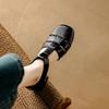 Fashion Woven Hollow Square Toe Casual Shoes Women‘s 2025 Summer New Cimfortable Versatile Thick Heel Sandals Concise Style Beach Pumps