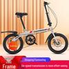 12-20 Inch Unisex Folding Bicycle - Lightweight Portable for Adults & Students