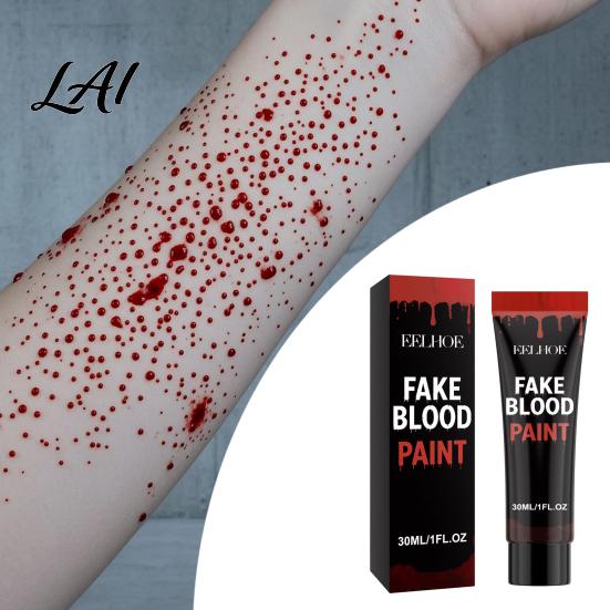 Heavy Style Makeup Materials Halloween Fake Blood Realistic Coagulated Blood Gel/Spray/Paint Special Party Tools Effect Prop for Zombie Vampire