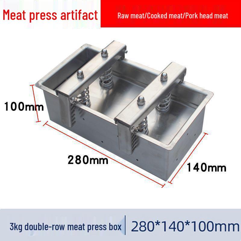 Stainless Steel Meat Press Mold for