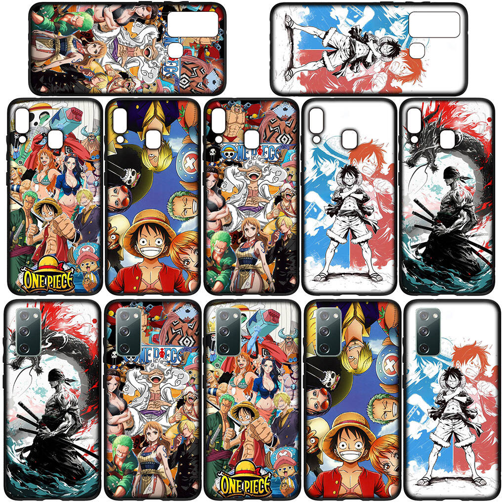 Phone Case for iPhone 17 15 16 Plus X Redmi Note 14 12 11 13 Pro Max Huawei P30 P20 Lite OPPO A60 A40 A80 A54 Wallpaper Luffy One Pieces Roronoa Zoro