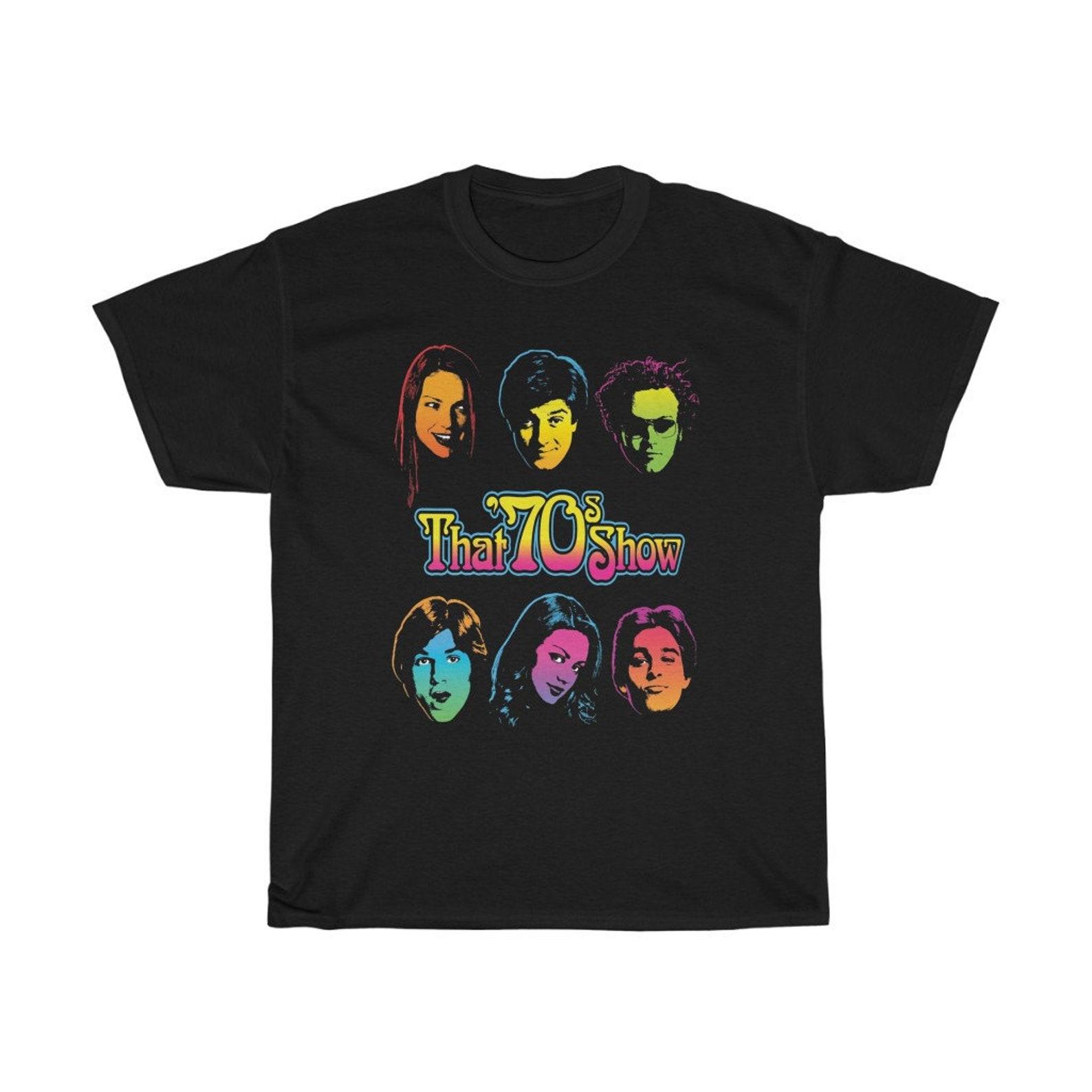 That 70s Show 70s Show Retro TV Show Black T-Shirt Size S to 5XL M