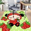 1PC strawberry cartoon Extra Large Non-Slip Floor carpet, Office, family, bedroom, Studio - Large Area Rug Indoor Rugs, Vibrant Colors-A254