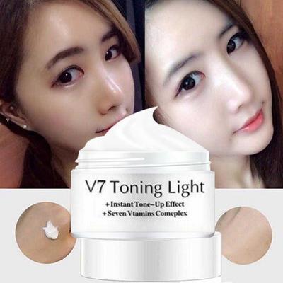 Toning Light Face Cream Moisturizing Whitening Anti Aging Concealer