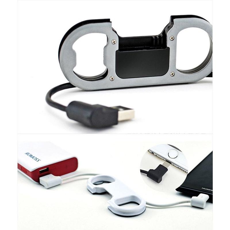 Iphone Für Oder Android Handy Tragbarer Flaschenöffner Schlüsselanhänger Ladekabel Daten